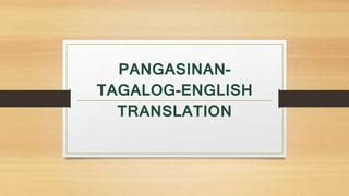 pangasinan to tagalog translation|pangasinan to english.